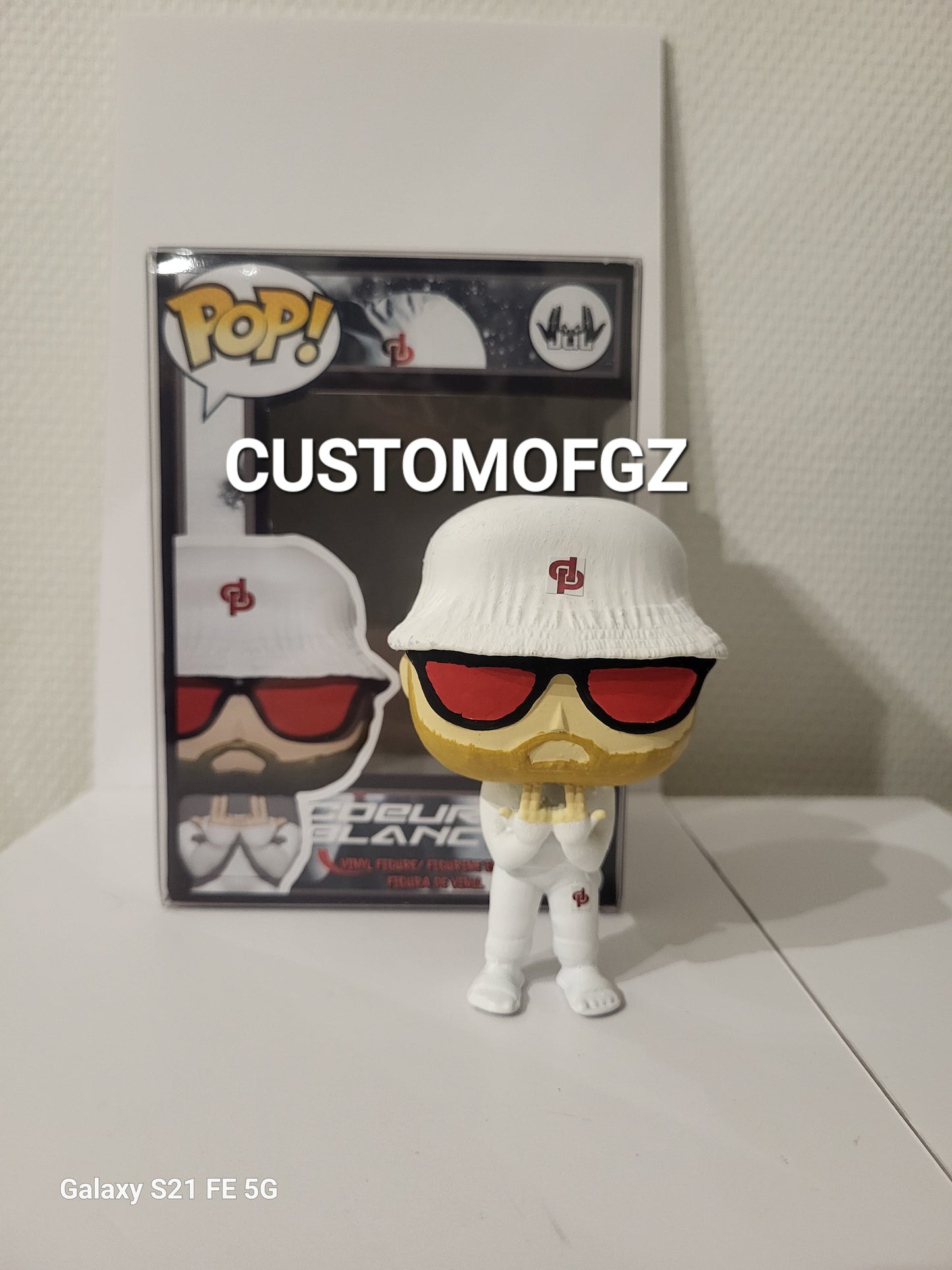 Pop jul coeur blanc